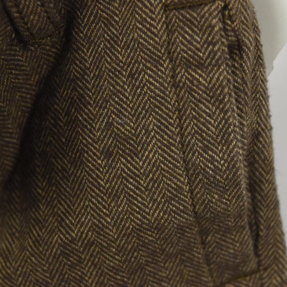 Brown tweed formal pants NEW! 6-12m - Picture 6 of 9